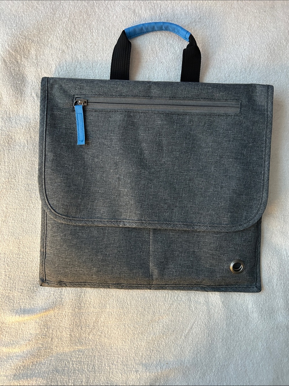 SO MINE Gray Laptop Teavel Briefcase Tote